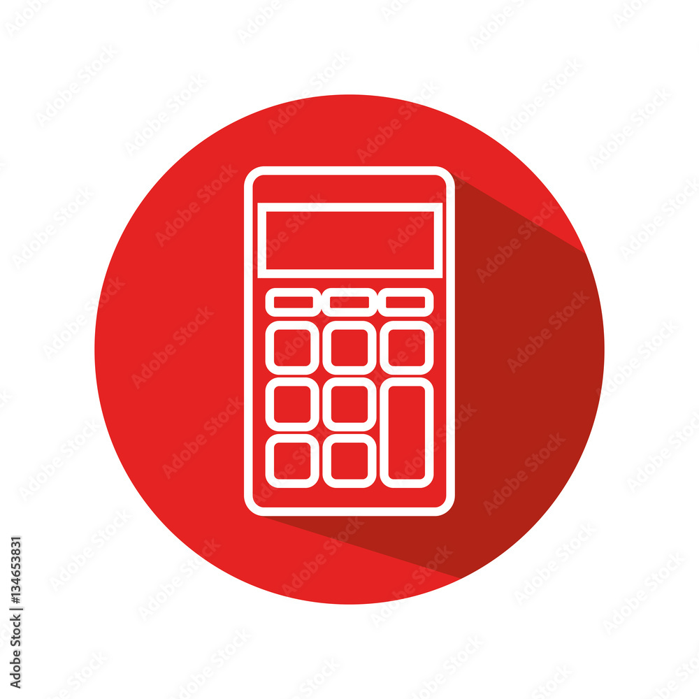 calculator math isolated icon vector illustration design calculator math isolated icon vector illustration design