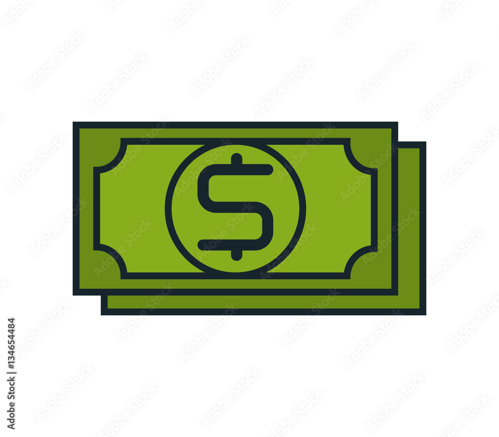 bill cash money isolated icon vector illustration design bill cash money isolated icon vector illustration design