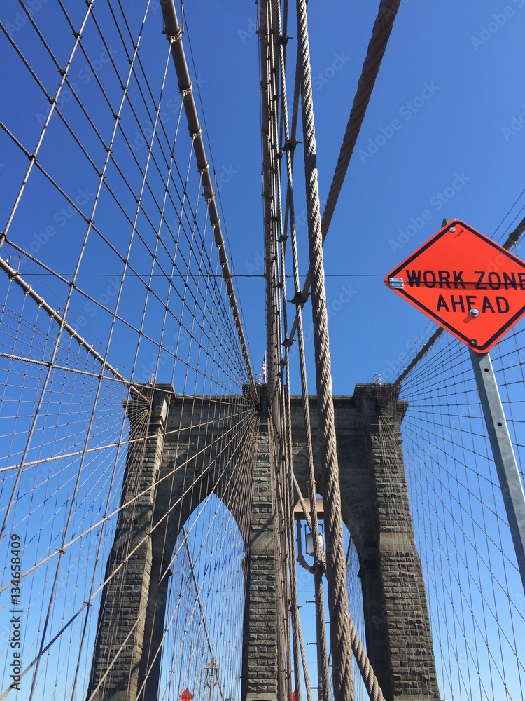 Fototapeta premium New York City Brooklyn Bride