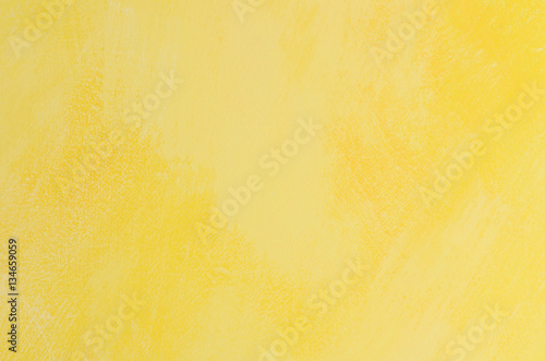 close up painted in shades of yellow wall