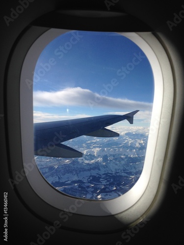 Winter Plane Area View