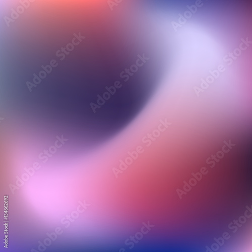 Abstract pink, teal, purple and green blur color gradient background for web, presentations and prints. Vector illustration.