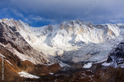 Mount Annapurna  from Annapurna southern base camp