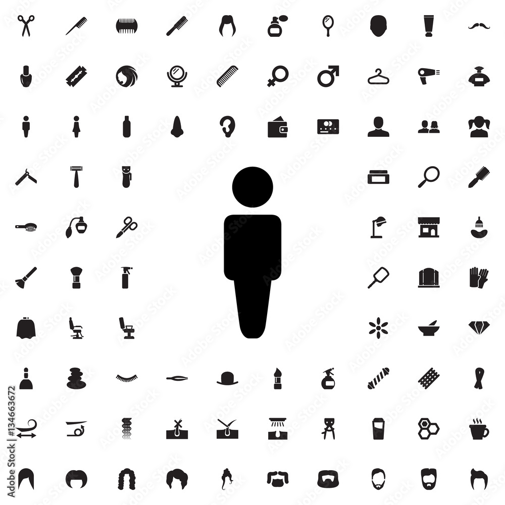 man icon illustration man icon illustration