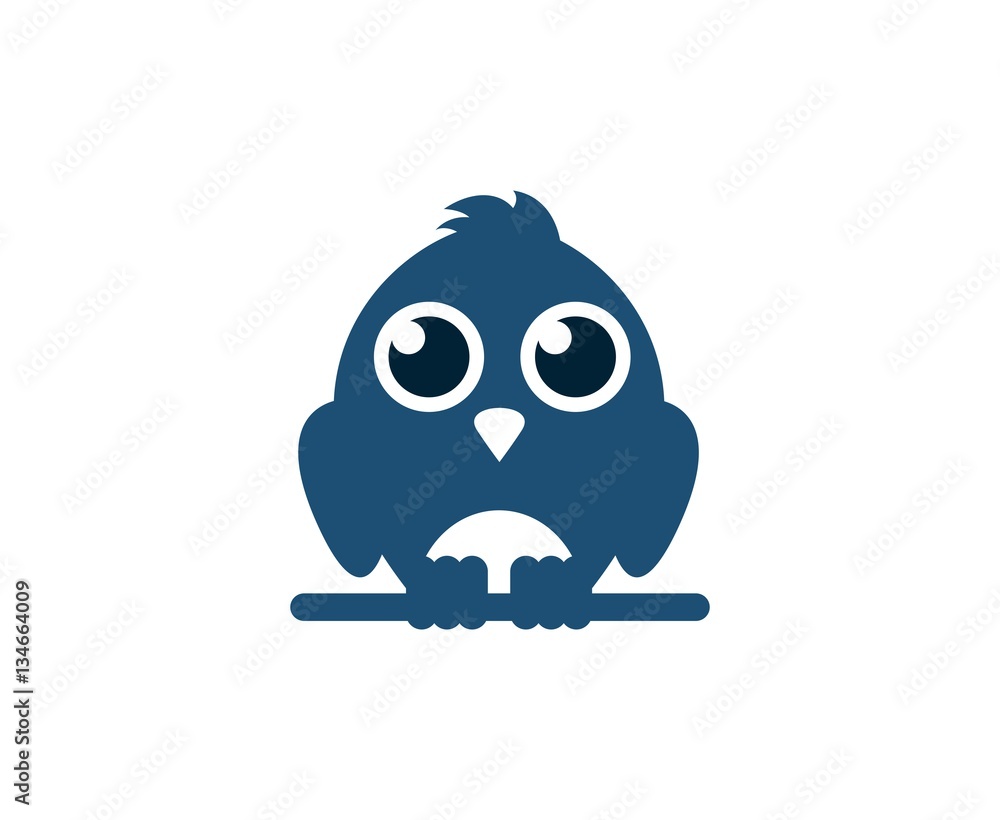Obraz premium Owl logo