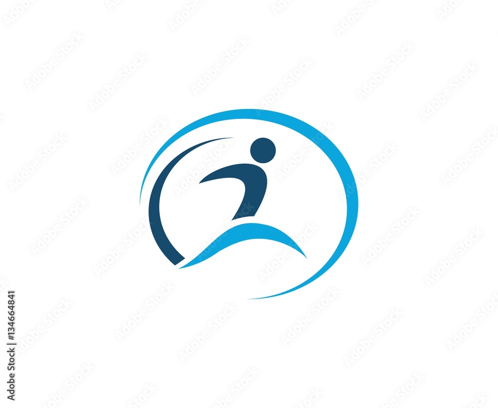 Running man logo Running man logo