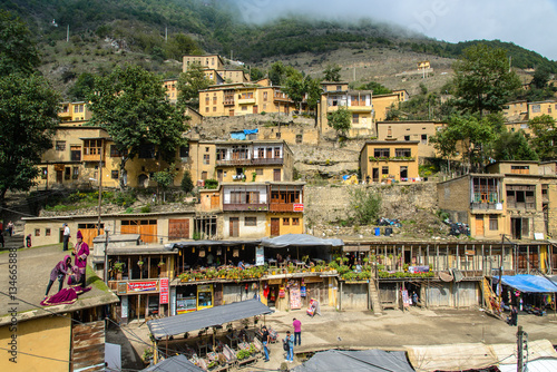 mountain village of Masouleh, Iran