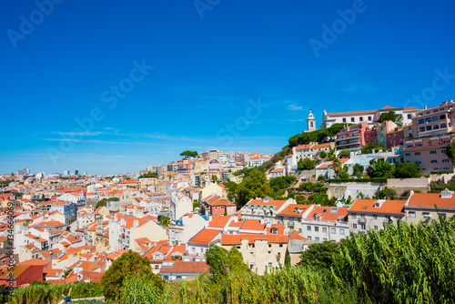 Lisbon View From Saint George Castle, Portugal.