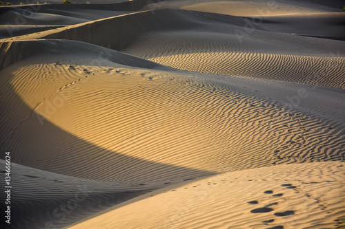 Sand dunes in Dasht-e Kavir photo