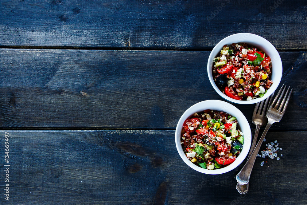 Red rice salad Red rice salad