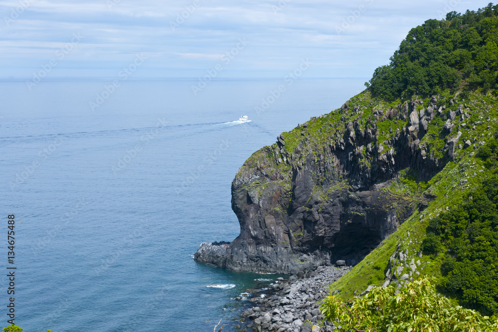 知床半島 プユニ岬