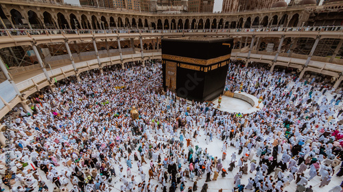 Millions of Muslims gather in Saudi Arabia for the annual Hajj pilgrimage in vintage style.