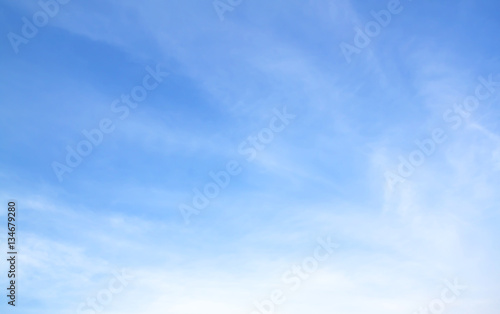 Blue sky white clouds Abstract nature © scenery1