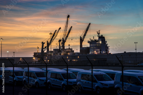 Port of Hueneme Sunset photo