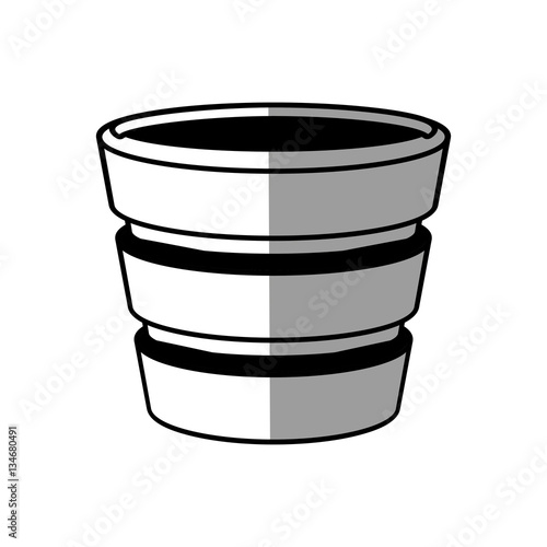 data server storage information computer line shadow vector illustration eps 10