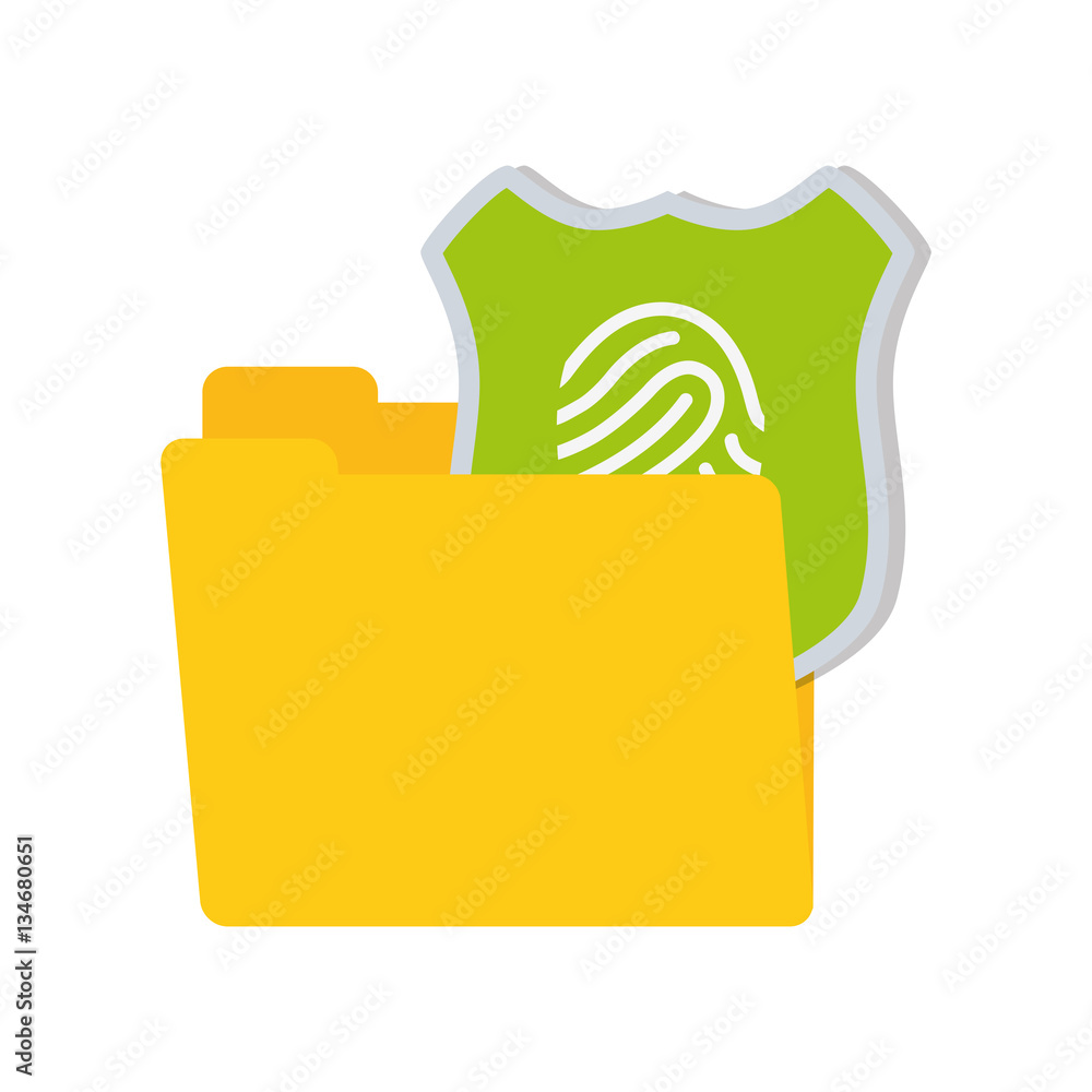 folder data shiled protection system technology vector illustration eps 10 folder data shiled protection system technology vector illustration eps 10