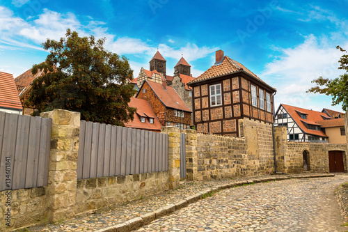 Historic houses in Quedlinburg, Germany