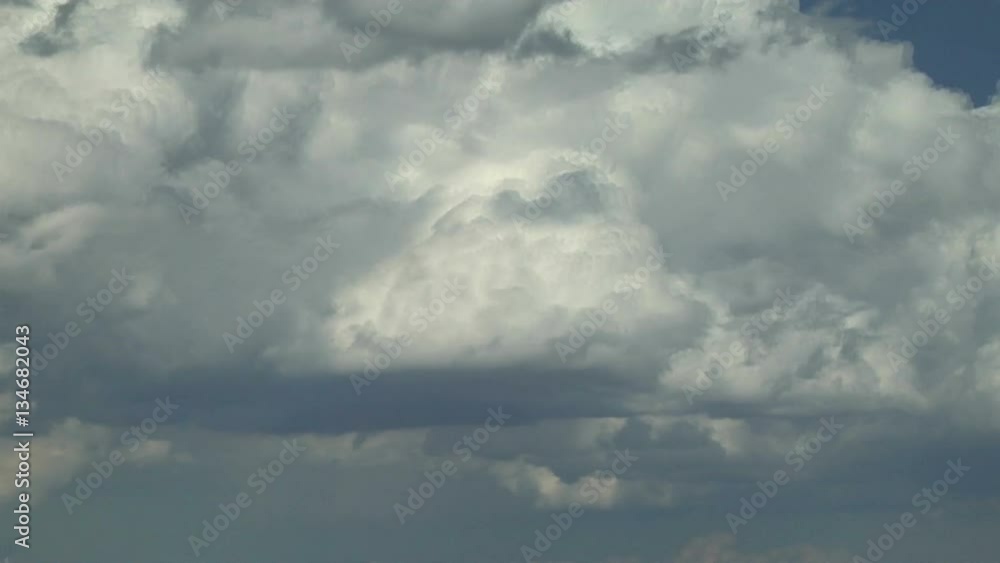 Vigorous Cumulus Clouds