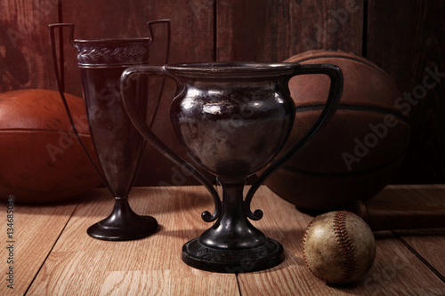 Vintage trophys, sports