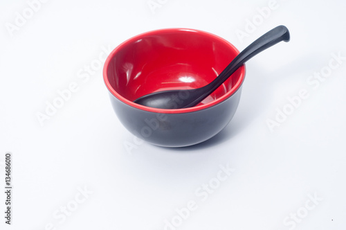 The Empty Bowl With Spoon