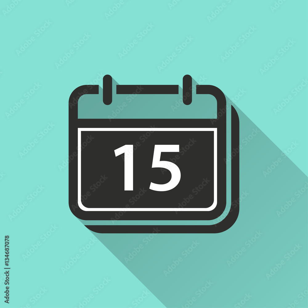 Calendar - vector icon. Calendar - vector icon.
