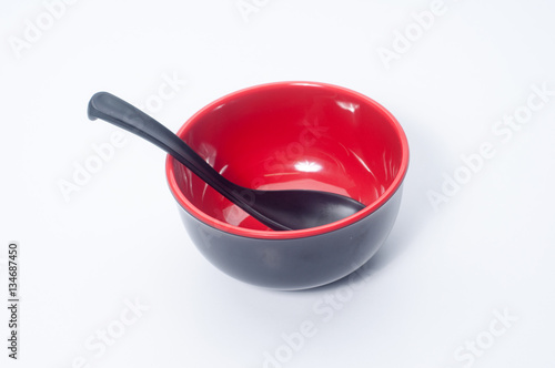 The Empty Bowl With Spoon