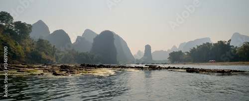 Yangshou China River Landscape 