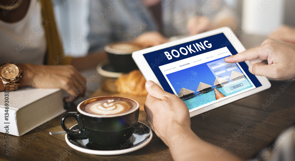 Holiday Reservation Website Interface Concept Holiday Reservation Website Interface Concept