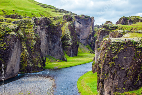 The canyon in Iceland - Fyadrarglyufur