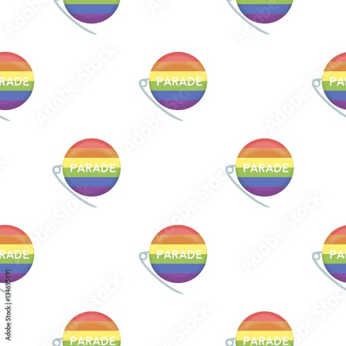 Gay parade icon cartoon. pattern gay icon from the big minority, homosexual cartoon.