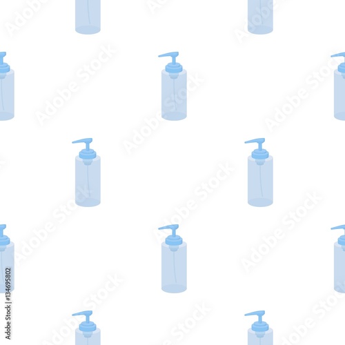 Lotion icon in cartoon style isolated on white background. Hairdressery symbol stock vector illustration.
