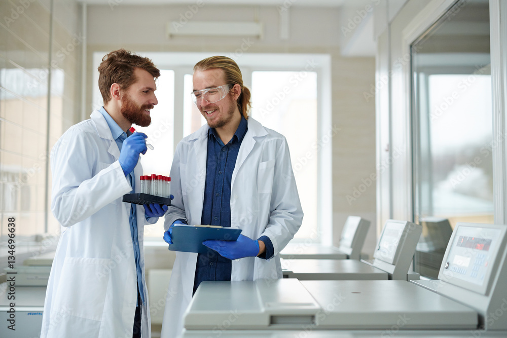 Obraz premium Working with substances