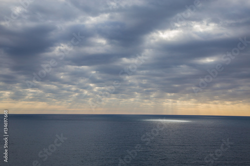 Sunbeams in the clouds © ivanods