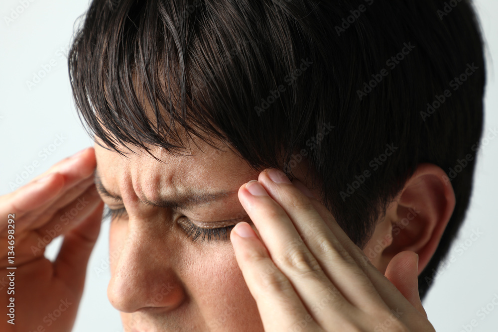 Fototapeta premium young man have a headache