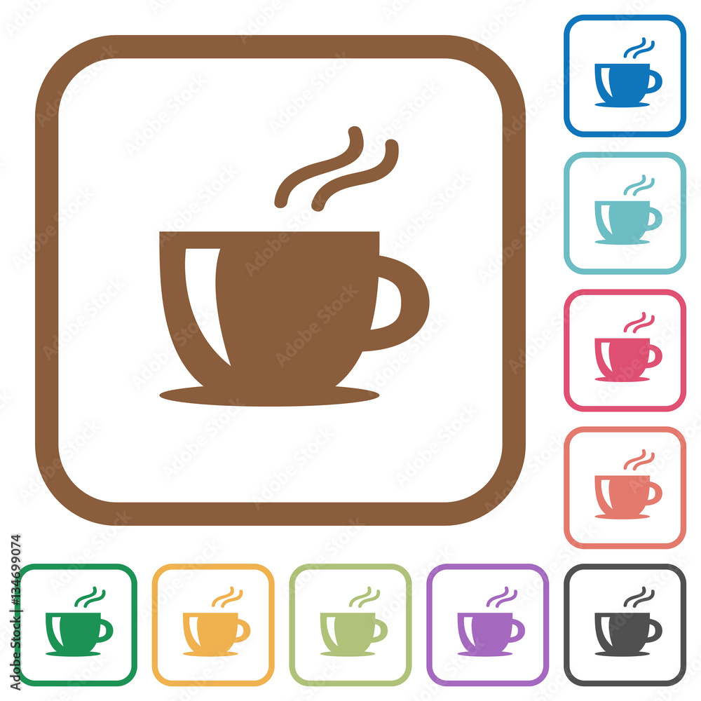 Cappuccino simple icons
