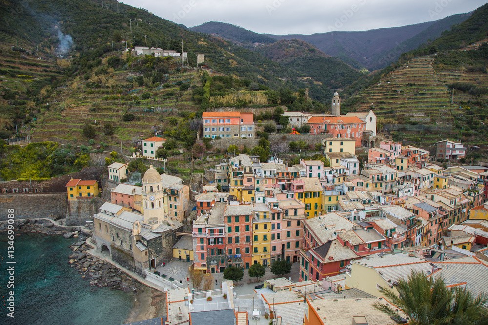 The town of Vernazza