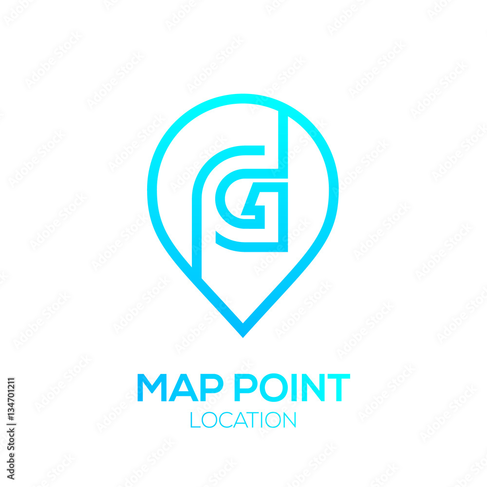 Letter G Logo Map Point Location,City locator,Pin maps symbol,Gps icon,Geo point navigation logotype Letter G Logo Map Point Location,City locator,Pin maps symbol,Gps icon,Geo point navigation logotype