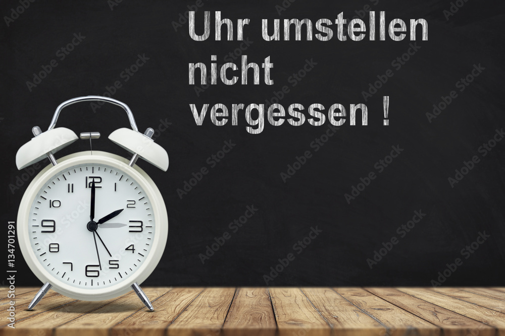 Zeitumstellung. Zeitumstellung.