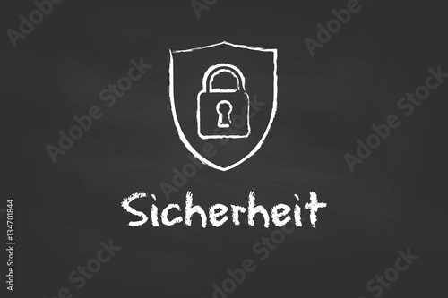 Kreidetafel - Sicherheit
