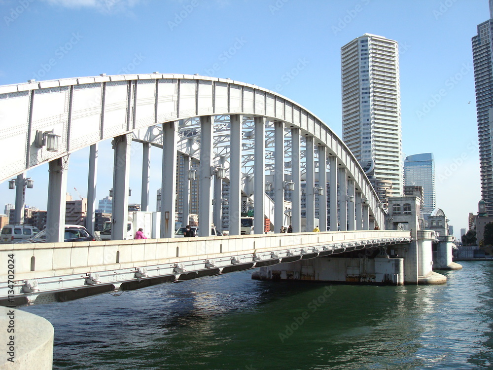 隅田川の勝鬨橋