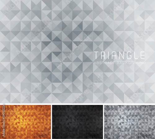 Triangle abstract background