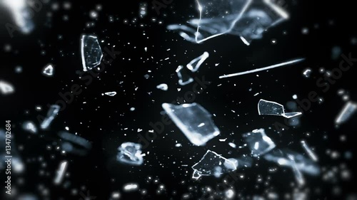Shattering Glass In Slow Motion