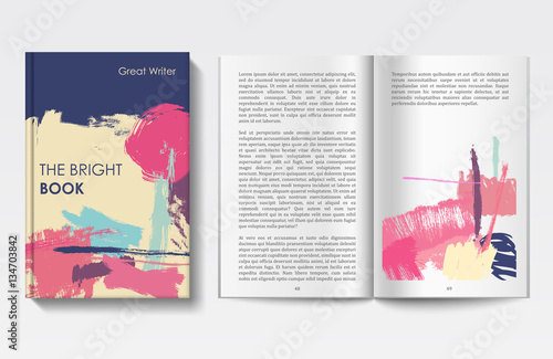 Book design template