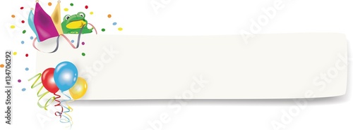 Fasching Banner