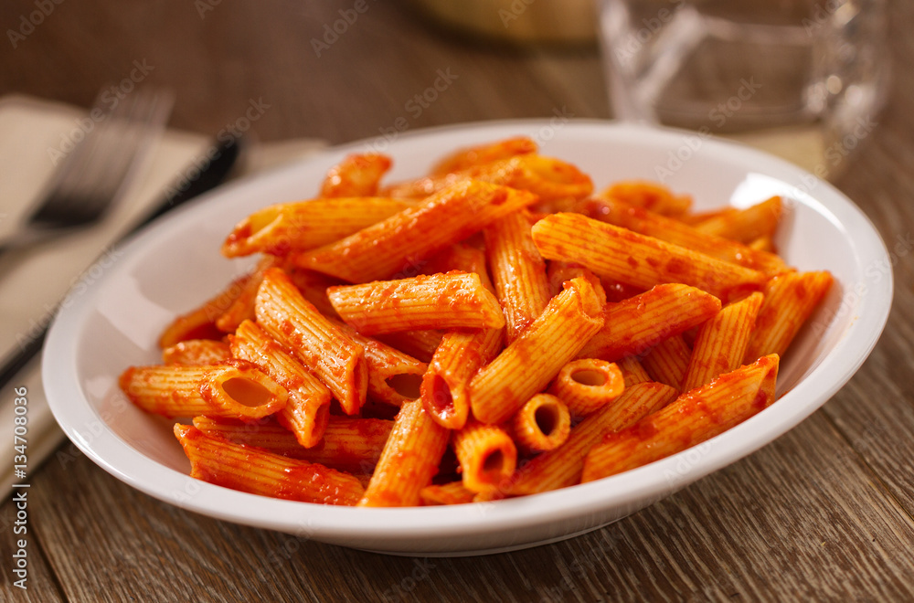 Pasta with tomato sauce Pasta with tomato sauce