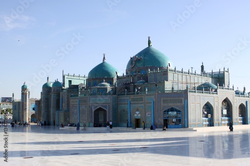 Blue Mosque in Mazar-e-Sharif 