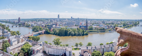 Ausblick auf Frankfurt/Main vom Kaiserdom photo
