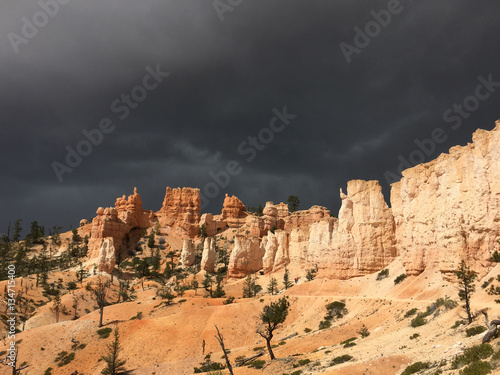 Nuvole temporalesche sul Bryce Canyon