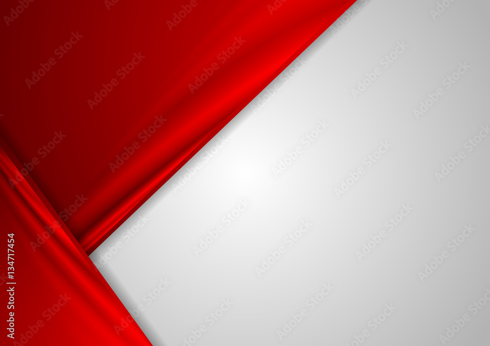 Abstract corporate red and grey background
