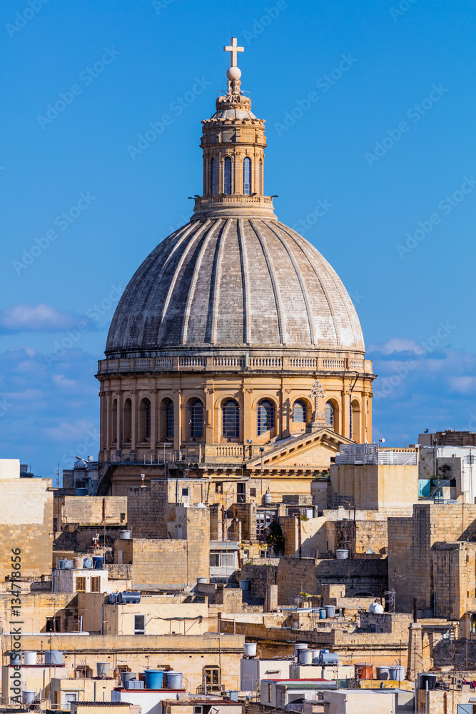 Malta Valletta - Basilica of Our Lady of Mount Carmel - Karmelitenkirche